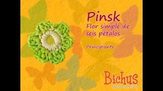 Bichus  Pinsk  Flor simple de seis pétalos [upl. by Rednirah]