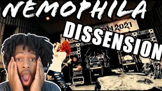 HOW DOES SHE SING LIKE THAT  NEMOPHILA  DISSENSION LIVE REACTION [upl. by Linus255]