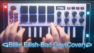 Billie Eilish  Bad Guy  CoverAkai MPK mini [upl. by Thorman]