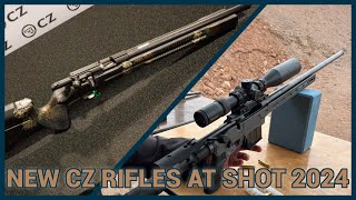 CZ Shows Off New 600 and 457 Manners Rifles [upl. by Jasun]