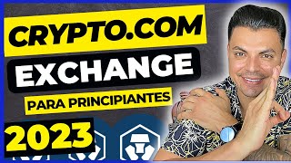 Cryptocom Exchange TUTORIAL COMPLETO  DESDE CERO PARA PRINCIPIANTES 2023 [upl. by Etennaej]