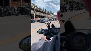 Riding into Keystone during Sturgis Bike Week [upl. by Glantz]