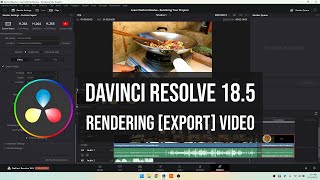 How to Export Render Video in DaVinci Resolve 185 [upl. by Eelrahs783]