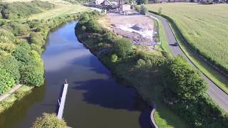 salt mine  newbridge winsford cheshire by drone unedited [upl. by Johiah]