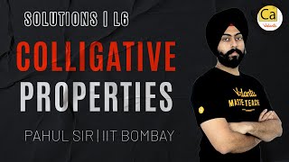 Solutions L6  Colligative Properties  JEE amp NEET 2021  Class 12 Chemistry  Pahul Sir [upl. by Ellingston]