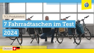 7 Fahrradtaschen im Test 2024 [upl. by Merrell]