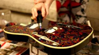 Making the Paisley Guitar  Epoxy Time Lapse [upl. by Hamforrd]