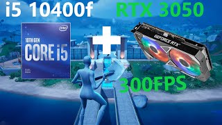 FORTNITE  RTX 3050  INTEL i5 10400F Low MESH 1920x1080  CHAPTER 4 SEASON 4  Performance Mode [upl. by Hoang659]