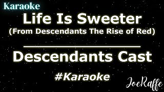 Descendants Cast  Life Is Sweeter From Descendants The Rise of Red Karaoke [upl. by Sumaes954]