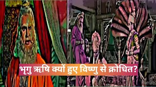 भृगु ऋषि क्यों हुए विष्णु से क्रोधितWhy did Bhrigu Rishi become angry with Vishnu [upl. by Biddy729]