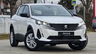 Peugeot 3008 Active Pack 12 PureTech 130 Pearlescent White [upl. by Goodden]