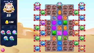 211 Candy Crush Saga Nightmarishly Hard Level 3416 Collect All Orders Lemon Drop [upl. by Melvina]