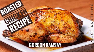 Roasted chicken with chickpea stuffinghazelnut meringue tower Gordon ramsay Recipe Almost anything [upl. by Flynn268]