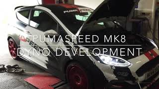 Pumaspeed Fiesta Mk8 ST Remapping development [upl. by Arria464]