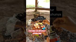 Unboxing Portable blowtorch serbaguna outdoor camping pendaki blowtorch [upl. by Honorine818]