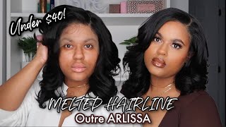 Under 40  NEW OUTRE MELTED HAIRLINE ARLISSA  THE PERFECT EVERYDAY WIG FOR BEGINNERS [upl. by Bolme]