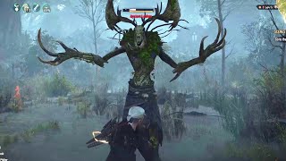 The Witcher 3  Ancient Leshen Boss Fight The Secret Life of Count Romilly side quest 4K [upl. by Horner]