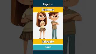 🇬🇧🇳🇱 jealousy  jaloezie  vocabulary builder  learn English  laten we Engels leren [upl. by Amikay]