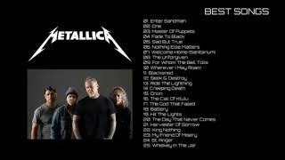 Metallica Best Songs 25 Playlist Best 2024 [upl. by Lowenstein396]