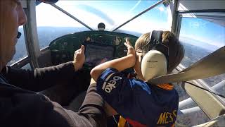 Learning to Fly with Pete 6 Luscombe 8A Class B Airspace near SFO [upl. by Elie207]