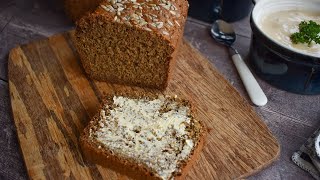 HOW TO MAKE IRISH GUINNESS BROWN BREAD Saint Patricks Day Recipe [upl. by Thatcher155]