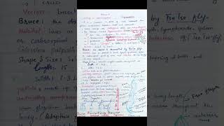 Trypanosoma  protozoa  Zoology shorts notes biology zoology spsc spsc fpsc [upl. by Reichel]