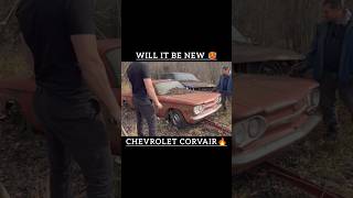 Found Abandoned Chevrolet Corvair 🥵🔥  Detailing and Restoration  shorts chevrolet restoration [upl. by Trela]