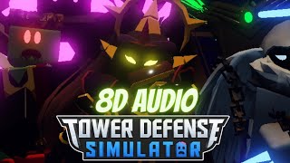 Totality  Umbras Theme Remix Tower Defense Simulator 8D Audio [upl. by Alarice]