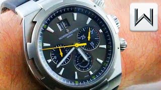 Vacheron Constantin Overseas Chronograph 49150000W9015 Luxury Watch Review [upl. by Rahsab]