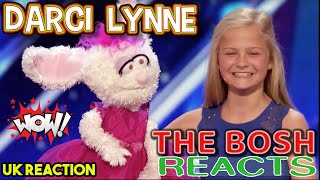 Darci Lynne AGT audition 2017  The Bosh Reacts [upl. by Lamhaj272]