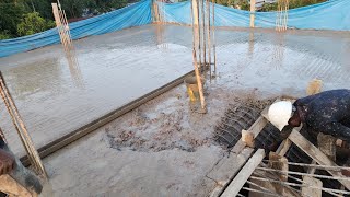 ১৩০০ ফুট ছাদে রড সিমেন্ট খুয়া কতটুকু লাগবে  Momin construction [upl. by Eldredge]