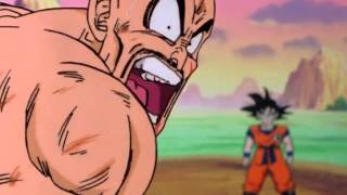 DBZ Kai Over 8000 Goku Vs Nappa Beginning [upl. by Guenzi]