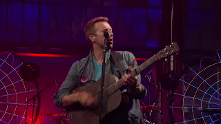 Coldplay  Mylo XylotoHurts Like Heaven Live on Letterman [upl. by Nevile845]