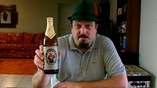 Franziskaner HefeWeisse 50 ABV  SwillinGrog Beer Review [upl. by Ferri542]