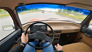 1987 Moskvich 2140  POV Test Drive [upl. by Jaella]