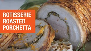 Recipe Rotisserie Porchetta on the Grill  The Home Depot Canada [upl. by Ycniuq845]