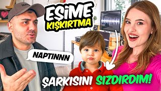 EŞİMİN ŞARKISINI GİZLİCE YAYINLADIM  ÇOK SİNİRLENDİ [upl. by Anrahs]