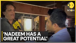 Exclusive Arshad Nadeems first coach Fayaz Bukhari speaks to WION [upl. by Asseret]