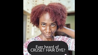 Ever heard of CRUSET HAIR DYE I used 2 packs to achieve this vibrant hair colour [upl. by Akym]