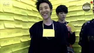 BANGTAN BOMB QampA Time in yellow postit Room  BTS 방탄소년단 [upl. by Eednus]