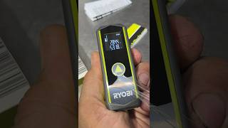 RYOBI 65’ Laser Distance Measurer ELDM65 45 homedepot ryobitools diy [upl. by Bounds]