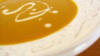 Curried Coconut Butternut Squash Soup Recipe  Healthy Holiday Recipe [upl. by Belier]