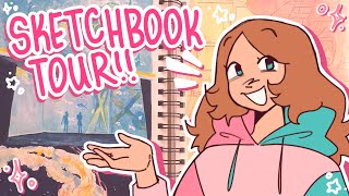 sketchbook tour ☆ june  october 2023 [upl. by Ripp]