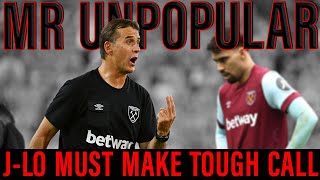 Ruthless Lopetegui Must Ditch Big Name Players  West Ham Evolution Needs to Start Now [upl. by Aklog]