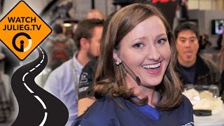 JulieGTV Road Trip  Julie Golob 2011 Shot Show [upl. by Hayes]