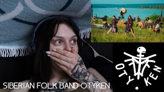 Estonian woman reacting to SIBERIAN music Band called OTYKEN [upl. by Saref]