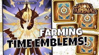 FARMING FOR AWAKENED ATHALIA FURRY HIPPO AFK ARENA [upl. by Gardner]