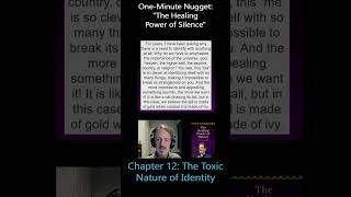 One Minute Book Update Chapter 12  The Toxic Nature of Identity shorts silence wellbeing [upl. by Pompea]