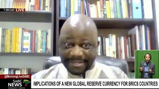 Implications of a new global reserve currency for BRICS counties [upl. by Naletak728]