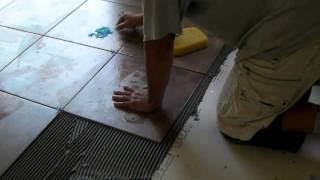 Installing Ceramic Tiles [upl. by Byler]